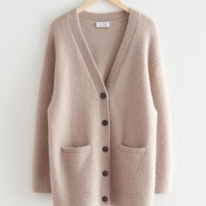 & Other Stories premium alpica cardigan